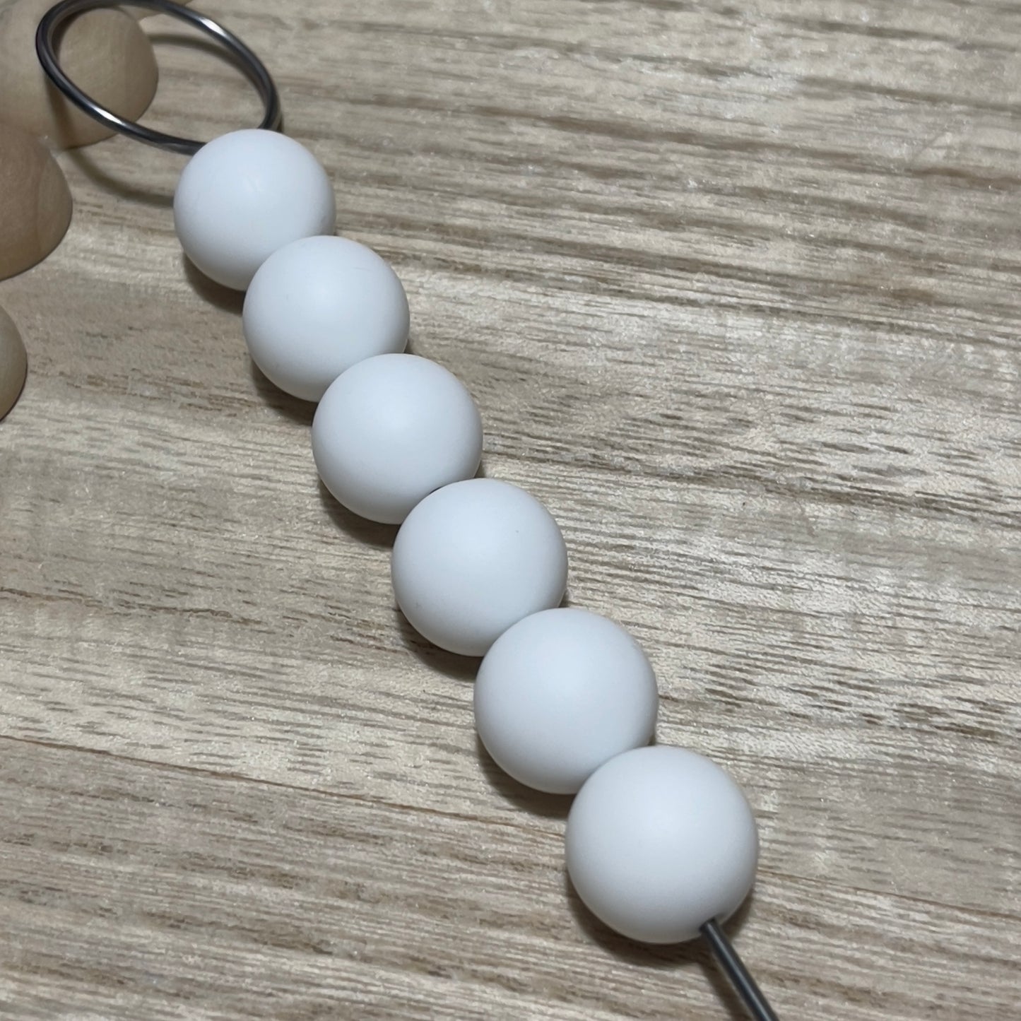 15mm silicone beads for fashion accessories