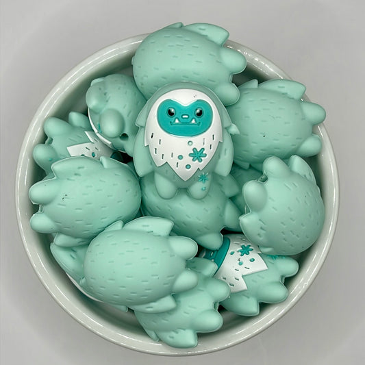 3D Iceberg Yeti| Silicone Focal Beads