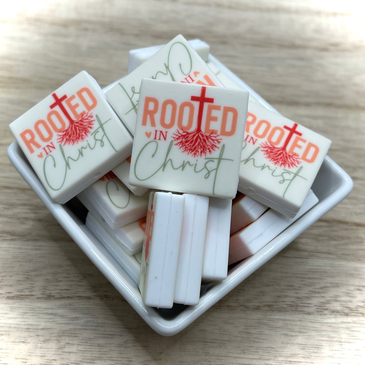 Rooted In Christ (Exclusive)| Silicone Focal Beads