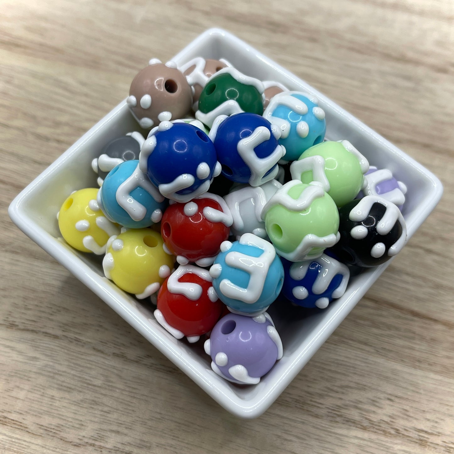 Solid Melting Drip| Acrylic Beads