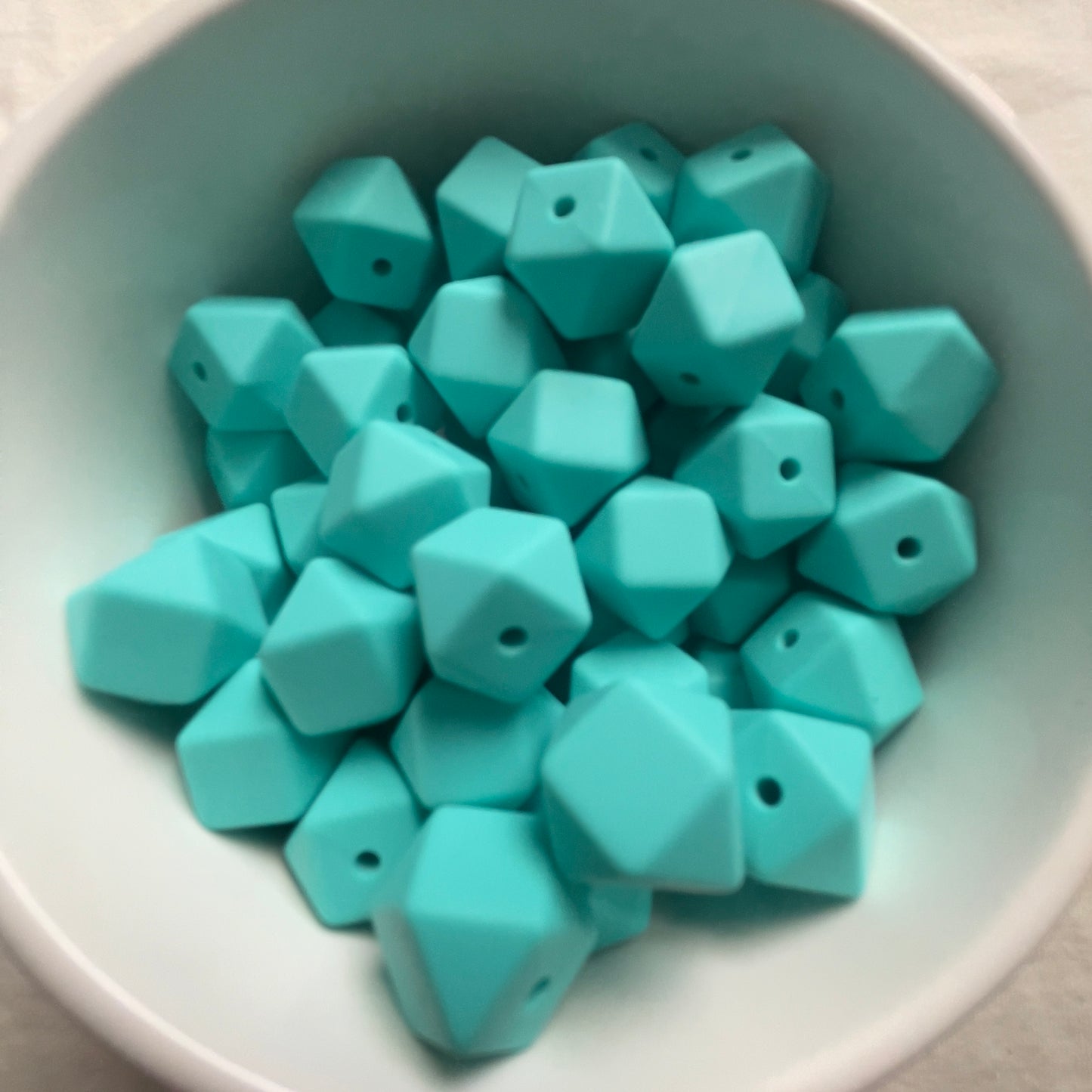 Hexagon Beads| Silicone Beads