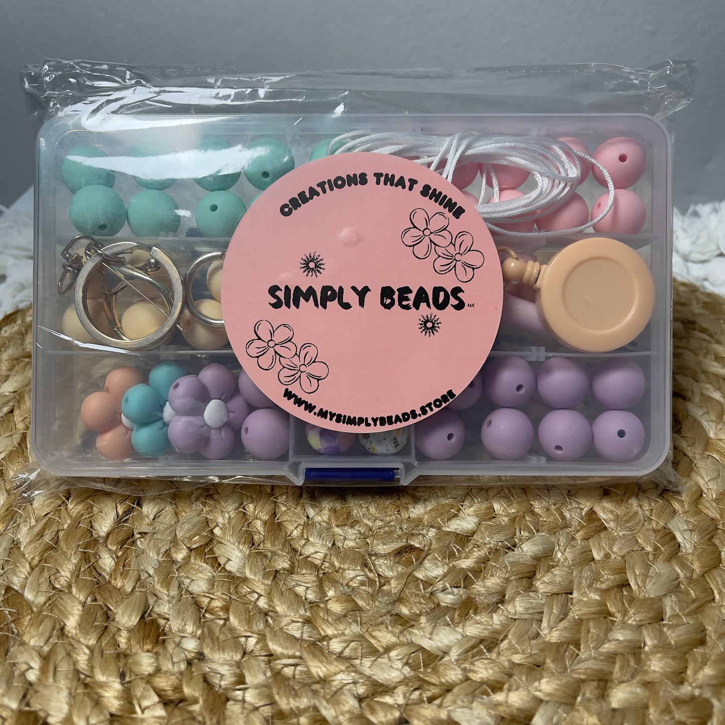 Spring Pastel Starter Kit- Silicone Beads DIY Kit