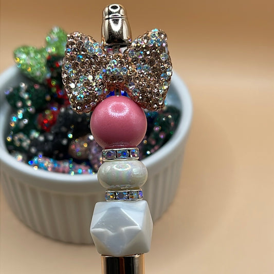 Diamond Bow| Acrylic Beads