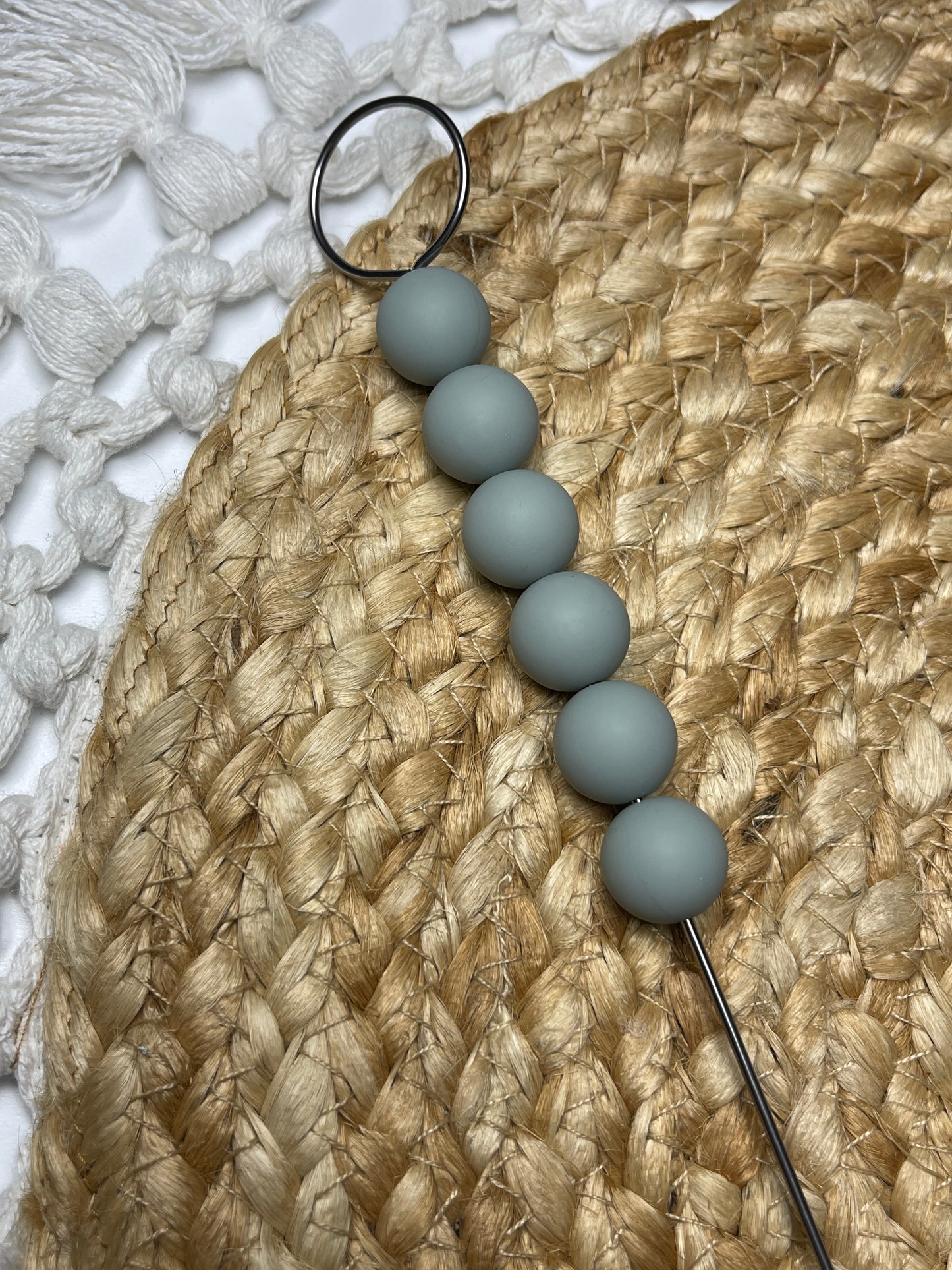 Eco-friendly silicone beads for crafts