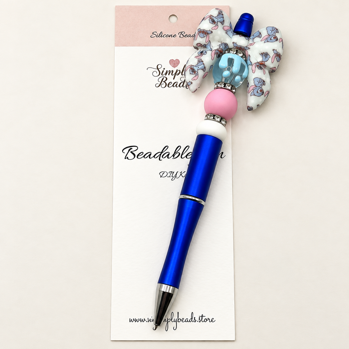 Stitch Bow- Bead DIY Kit