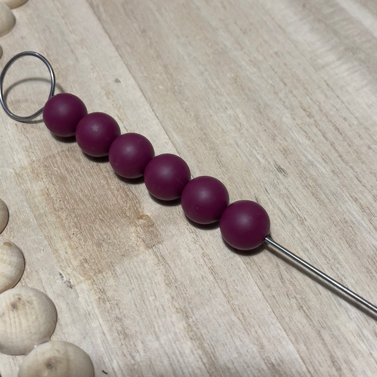 15mm silicone beads for jewelry making