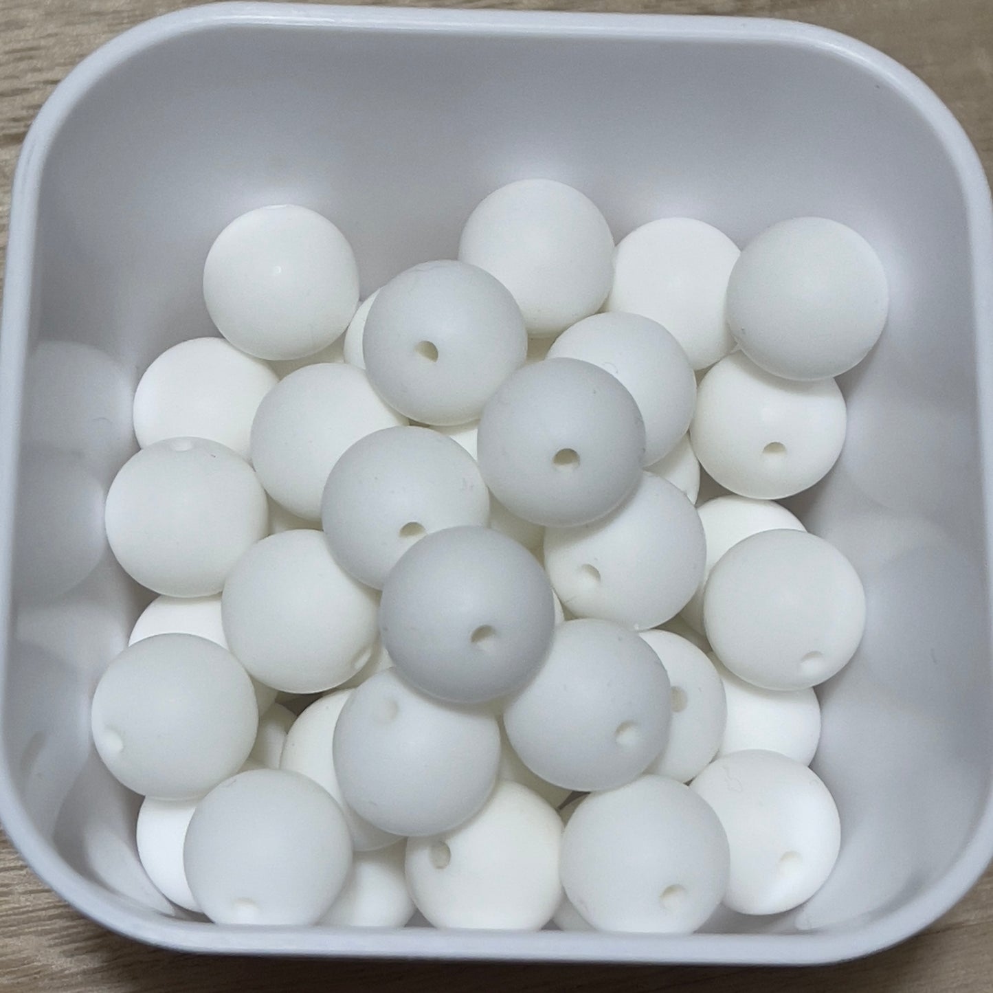 15mm silicone beads for fashion accessories