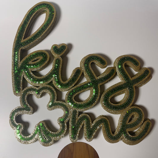commercial heat press kiss me sequin patch garment simply beads llc 