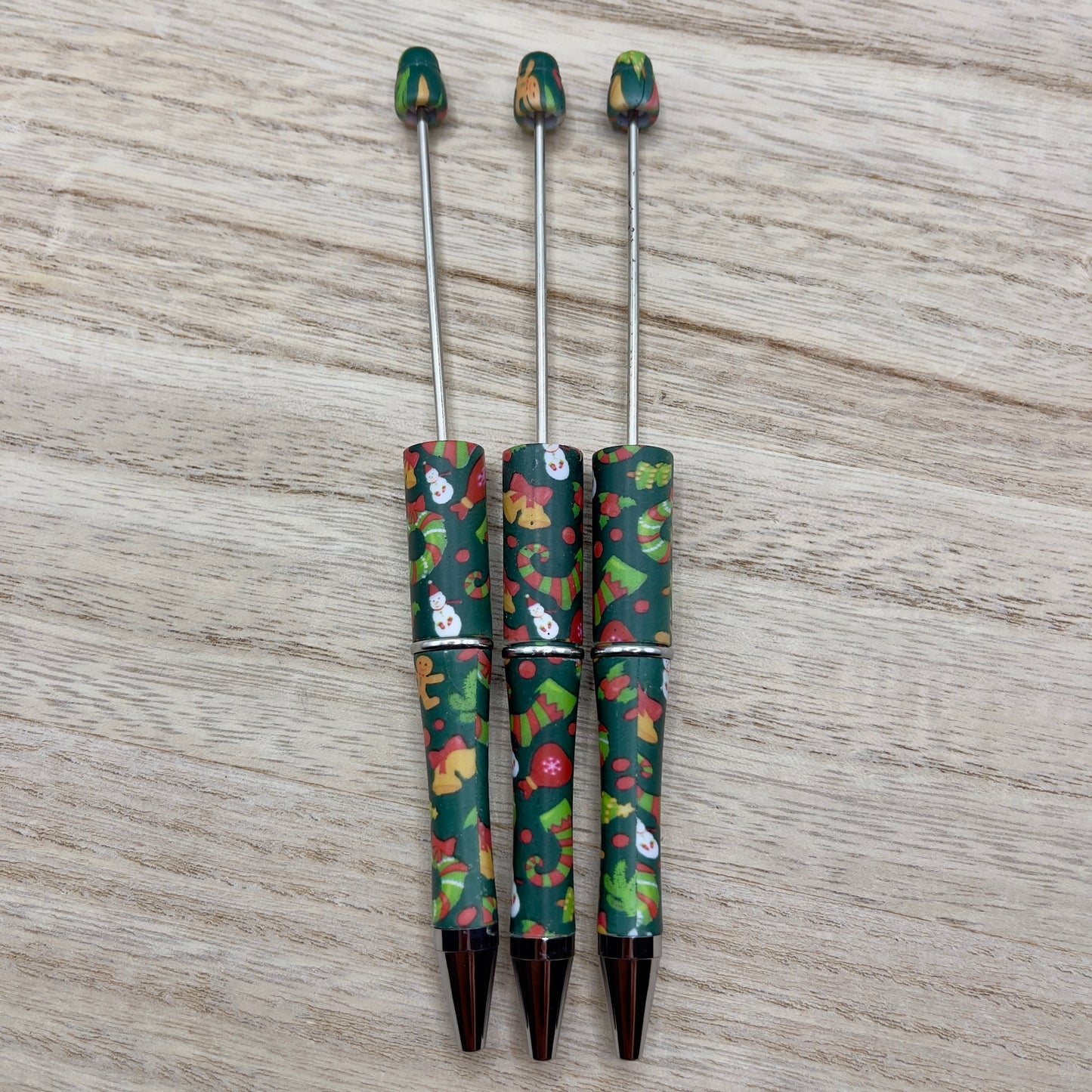 Holiday Beaded Pens| Beaded Accessories