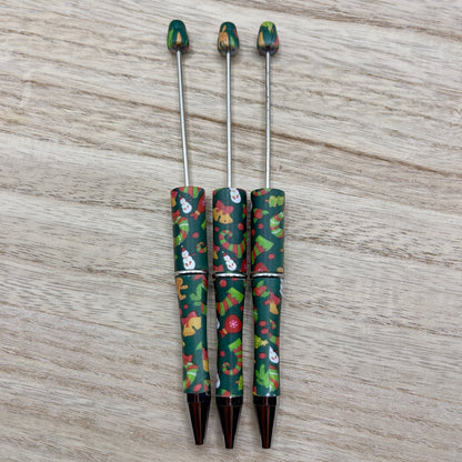 Holiday Beaded Pens| Beaded Accessories