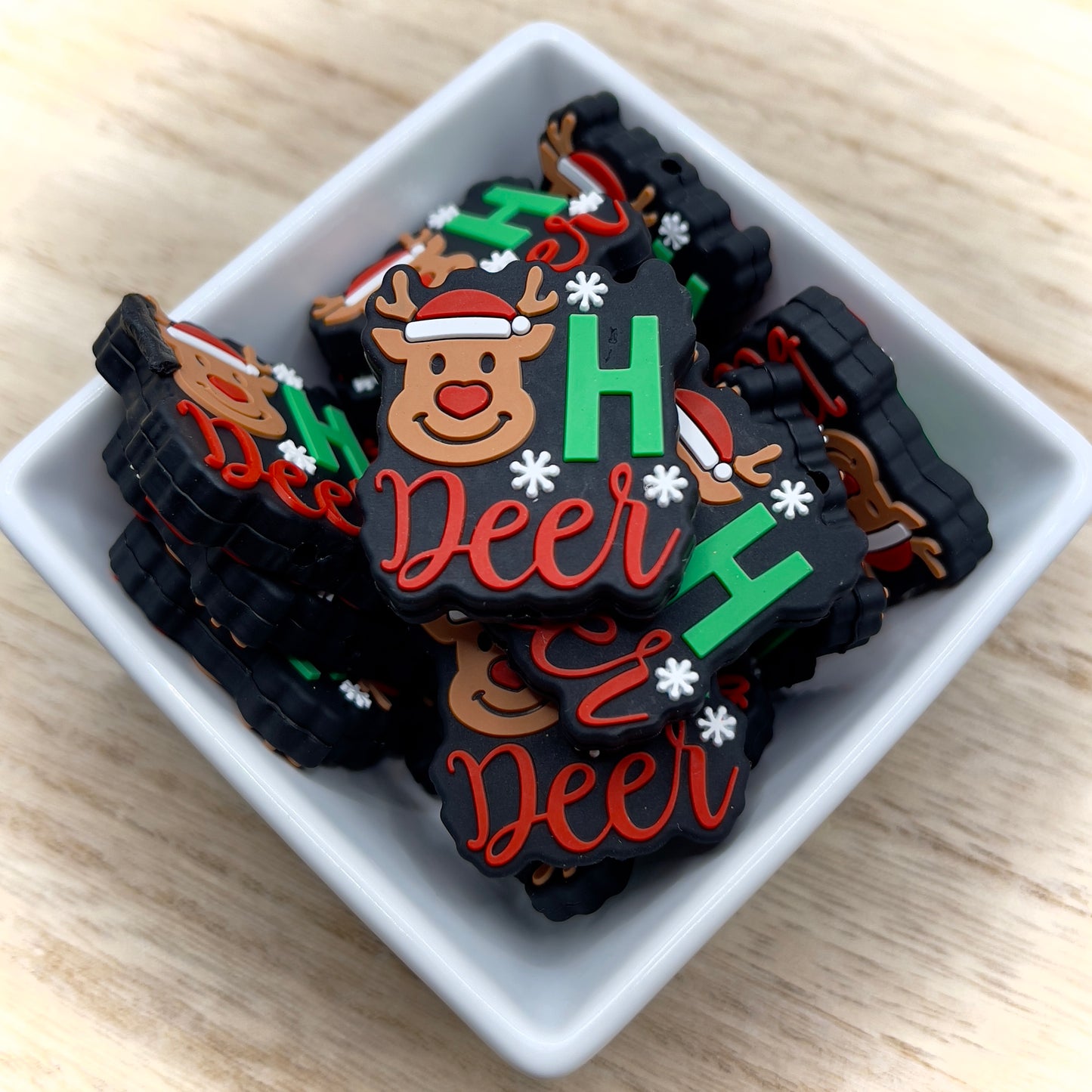 Oh Deer| Silicone Focal Beads