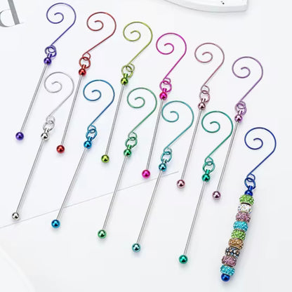Ornament Hooks (Beadable)| Beaded Accessories