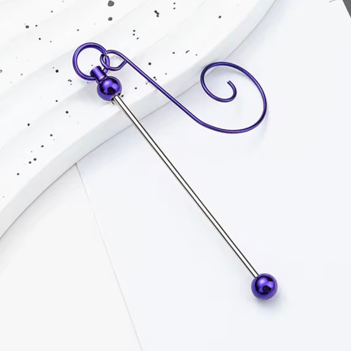 Ornament Hooks (Beadable)| Beaded Accessories