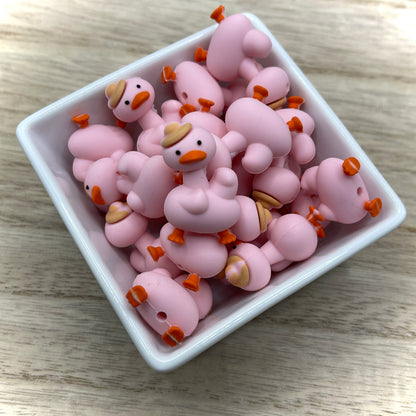 Ducky Focal Beads- Silicone Beads
