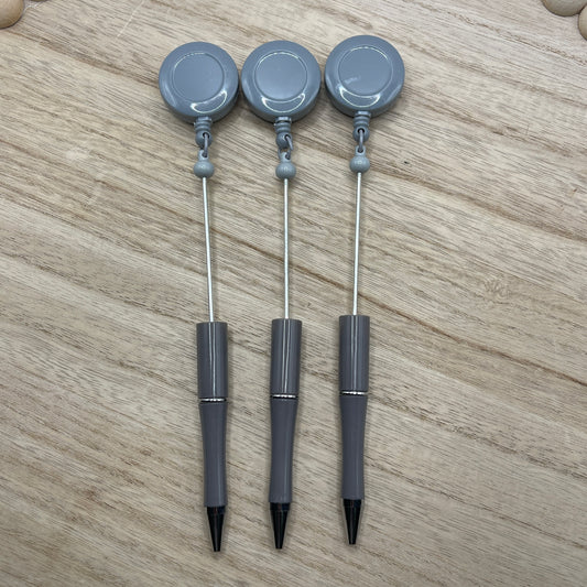 Badge Reel Pen| Beaded Accessories