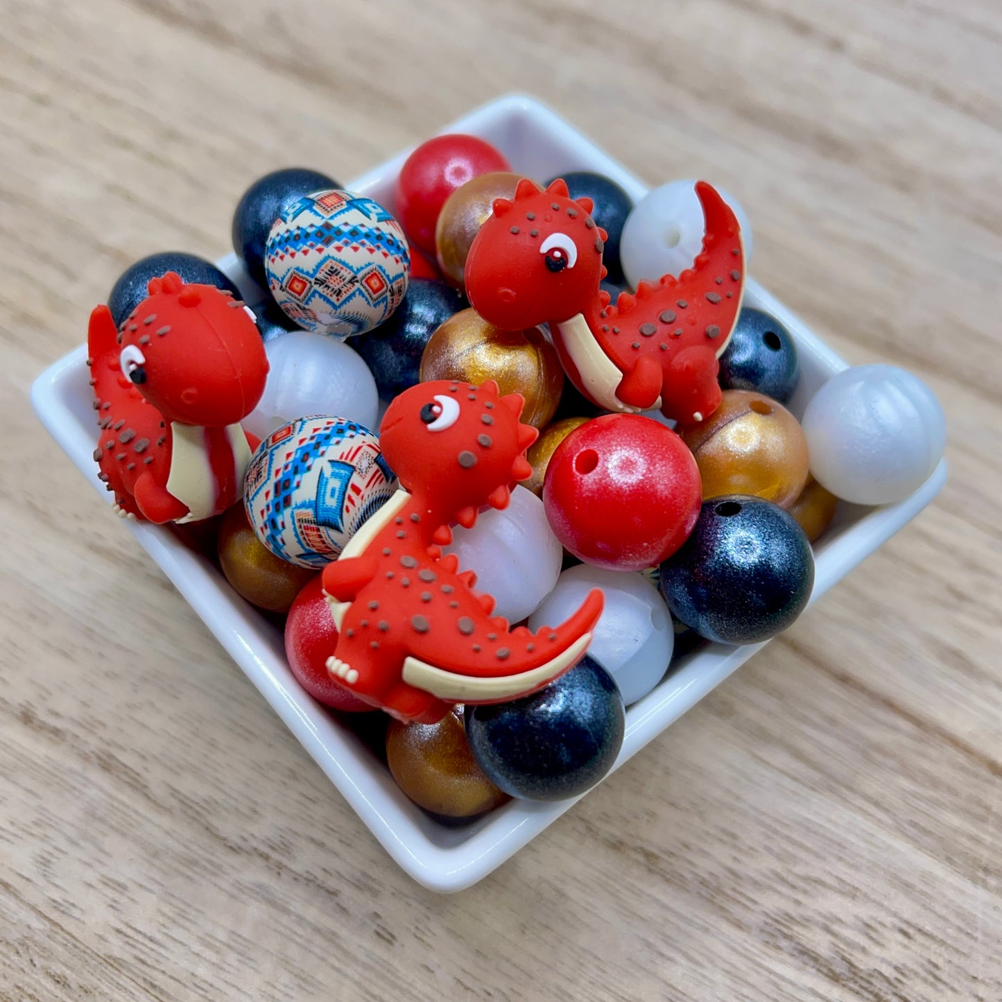 Cherry Chomp Mix| 50ct Bead Mix