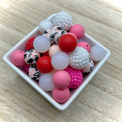 V-Day Mix| 50ct Bead Mix