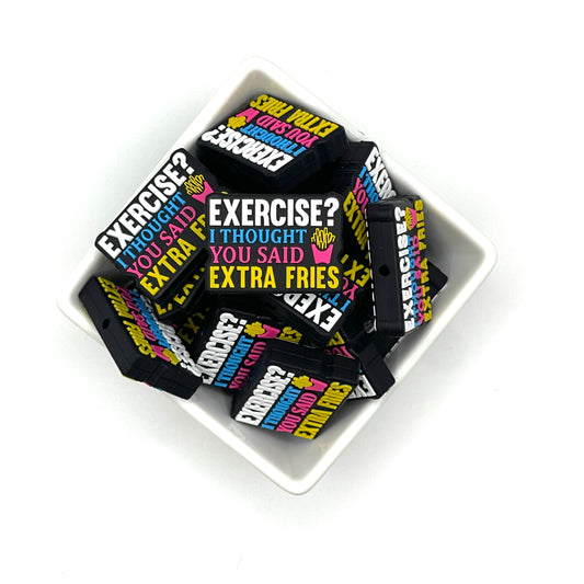 Extra Fries| Silicone Focal Beads