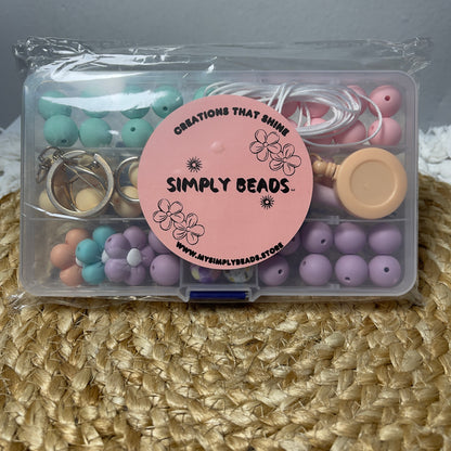 Spring Pastel Starter Kit- Silicone Beads DIY Kit