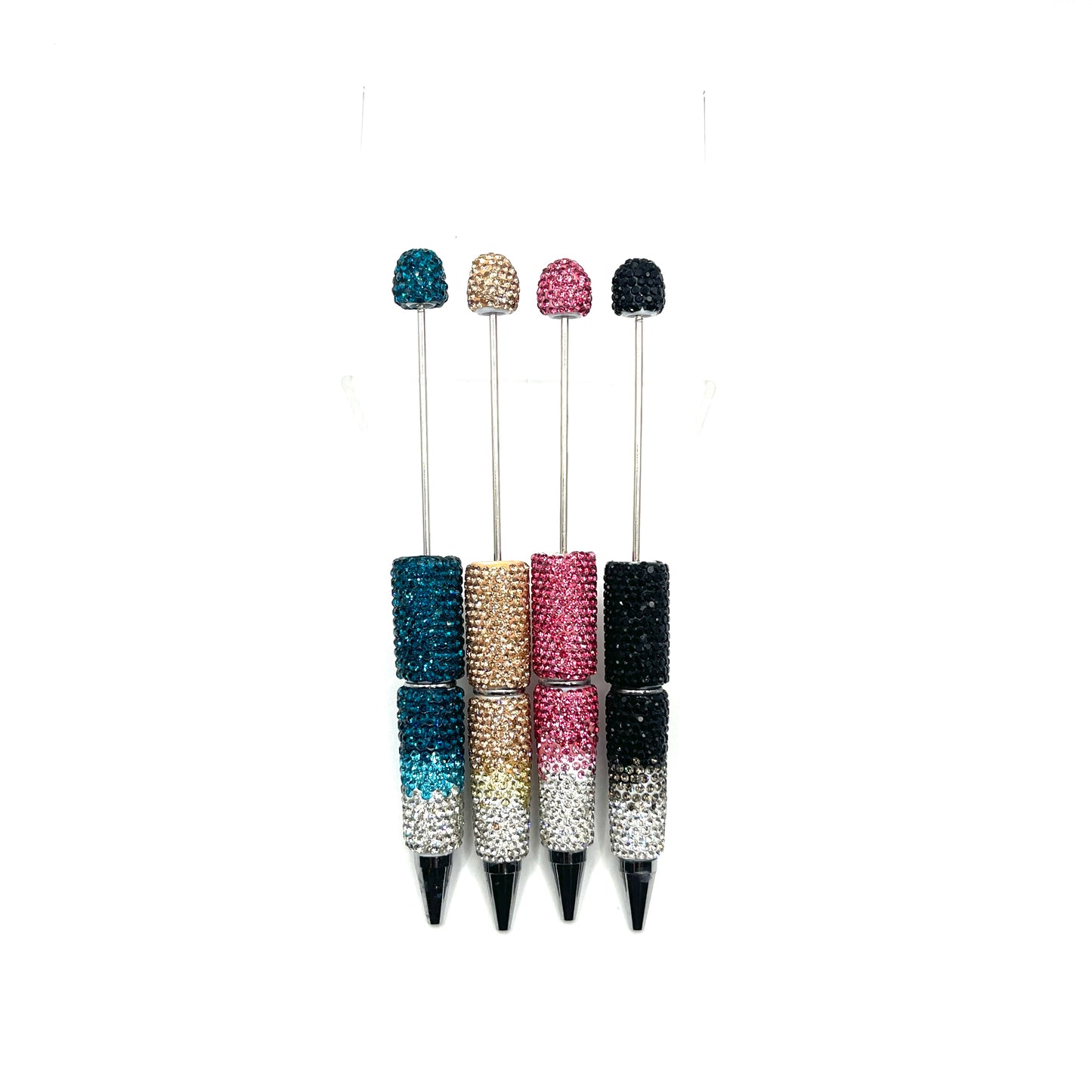 Ombre Rhinestone Pens| Beadable Accessories
