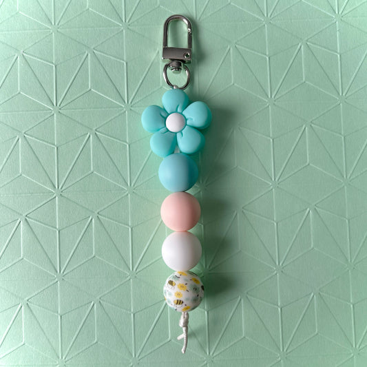 Luna Beaded Keychain