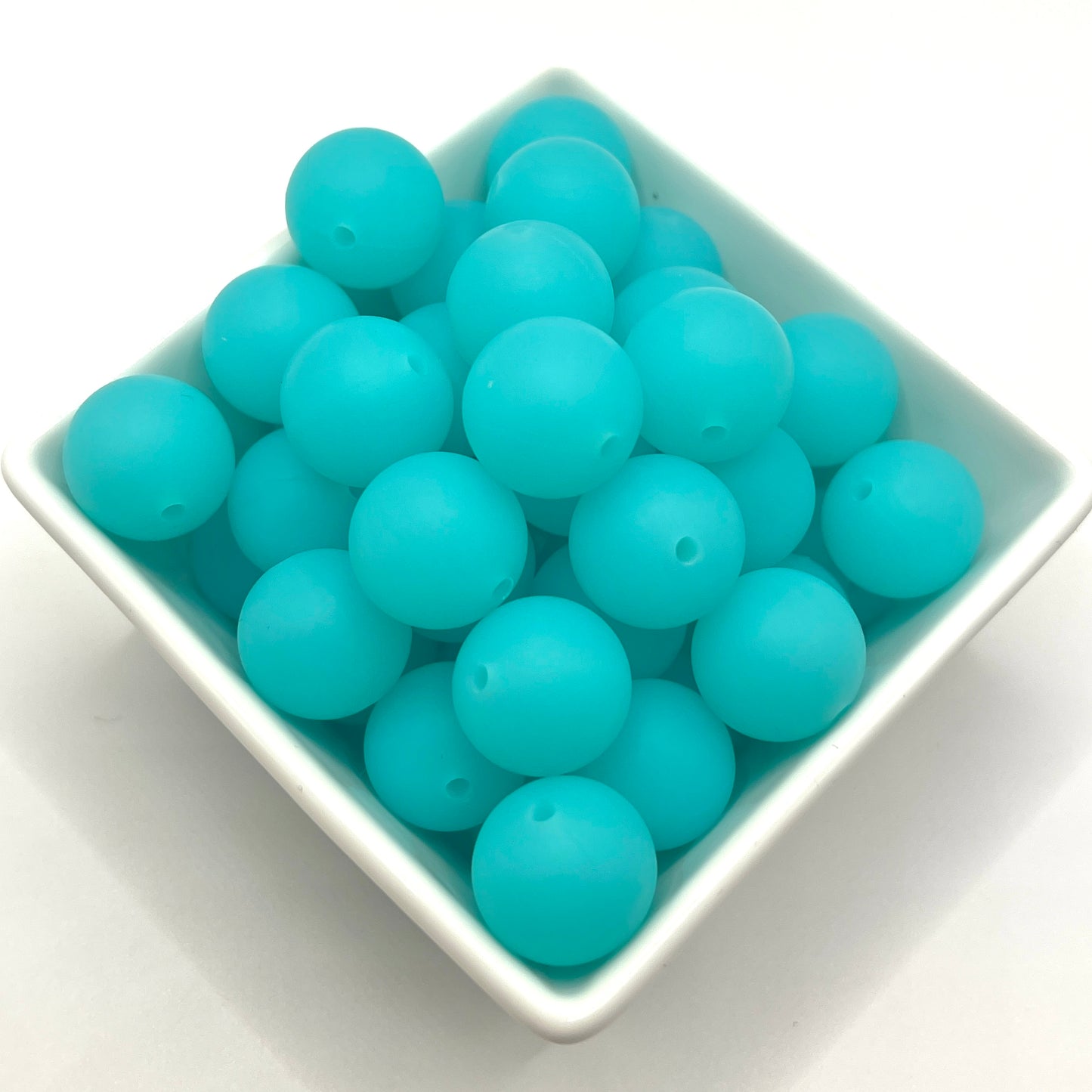 Simply Green Glow-Silicone Beads
