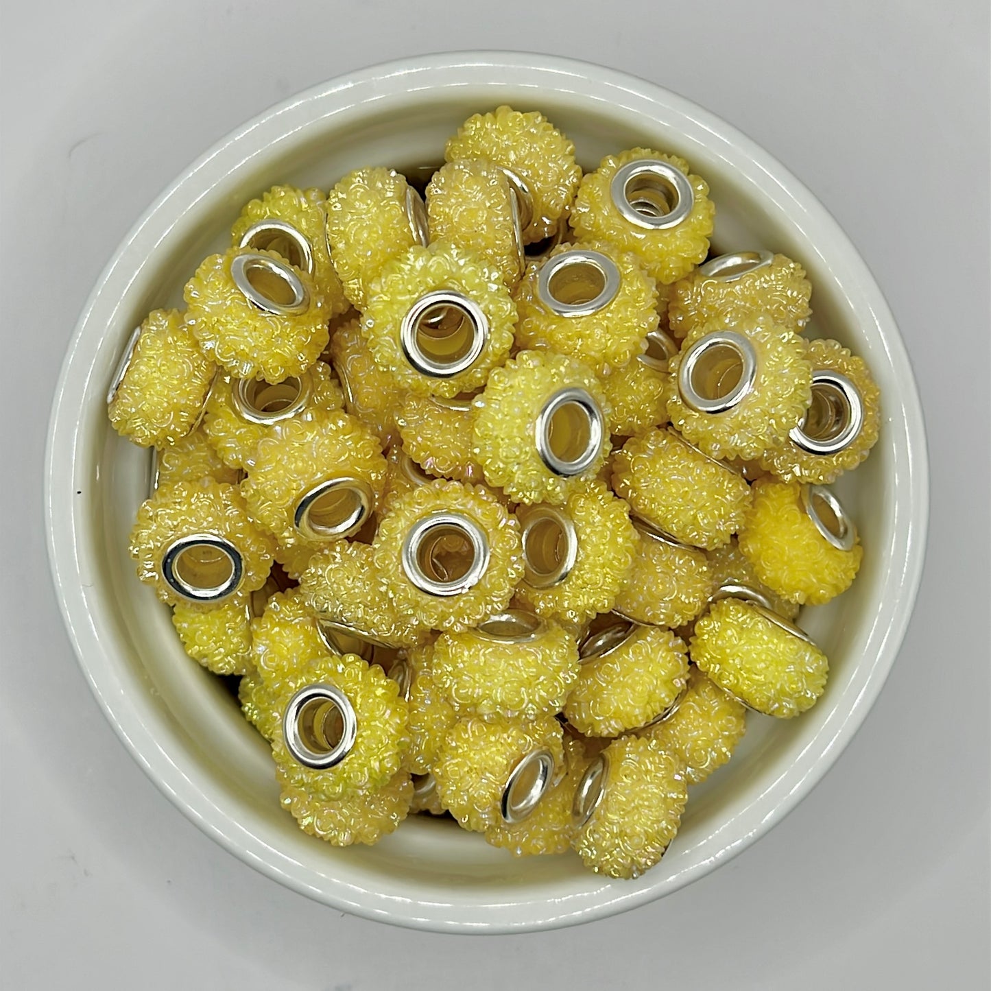 Rose Spacers| Acrylic Spacer Beads