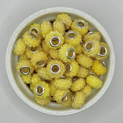 Rose Spacers| Acrylic Spacer Beads