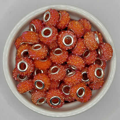 Rose Spacers| Acrylic Spacer Beads