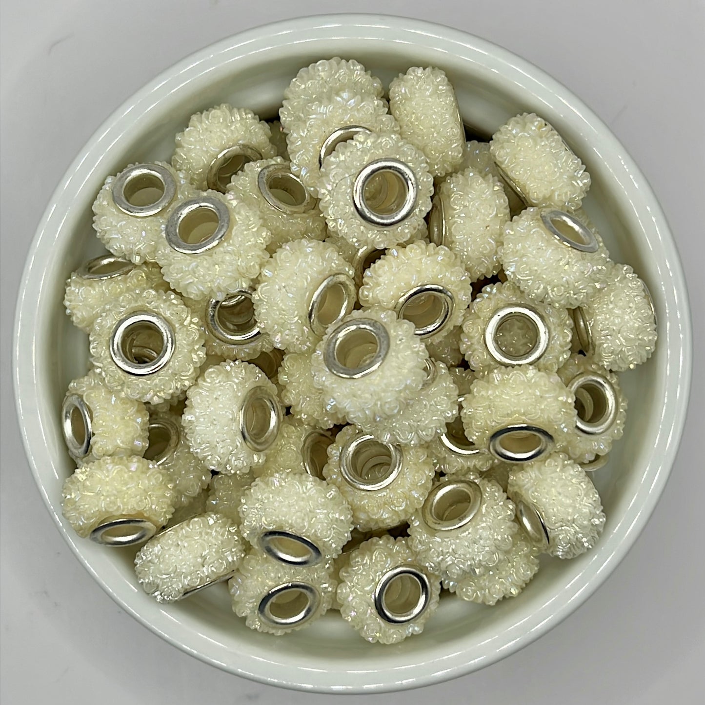 Rose Spacers| Acrylic Spacer Beads