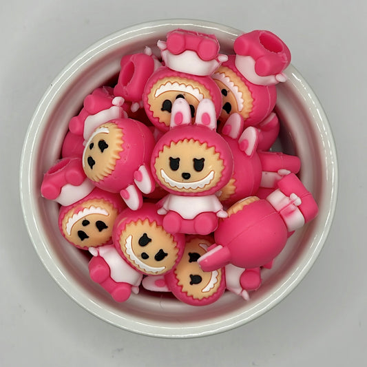 Labubu Silicone Toppers| Silicone Beads
