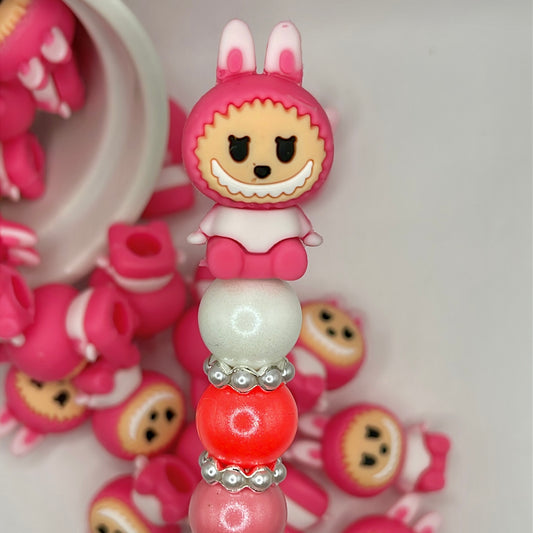 Labubu Silicone Toppers| Silicone Beads