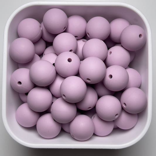 Round silicone beads for DIY necklaces