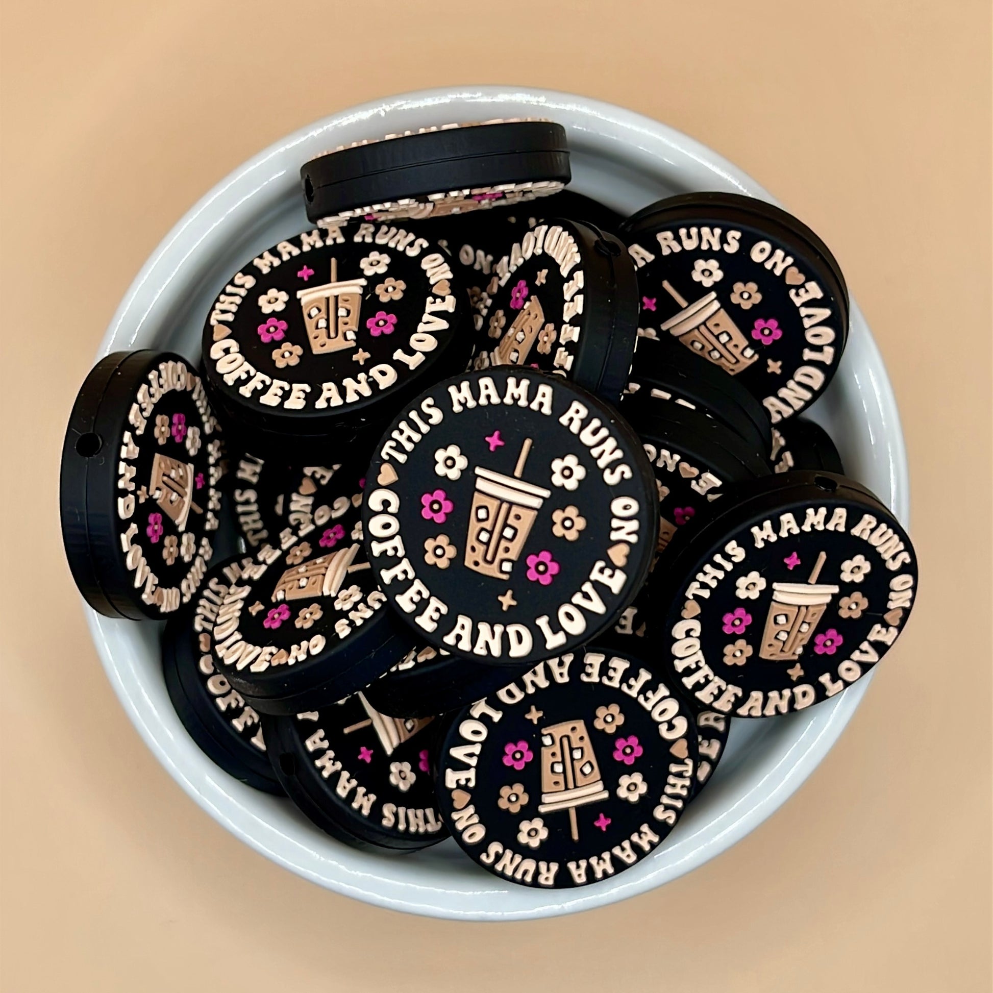 15mm silicone beads for crafts