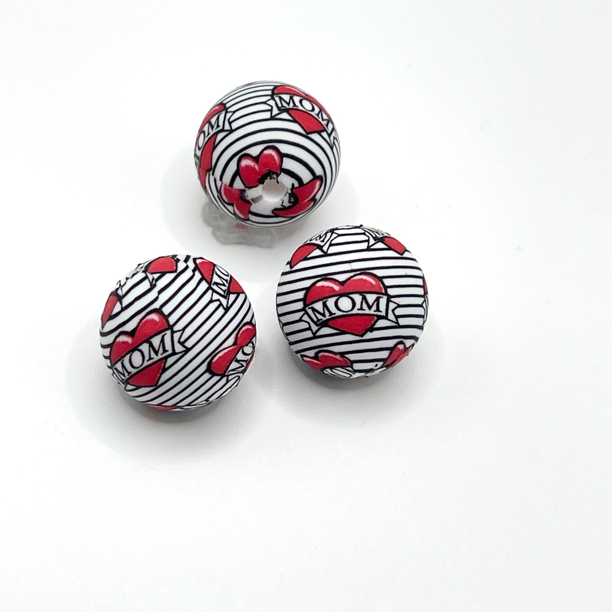 wholesale 15mm silicone beads supply