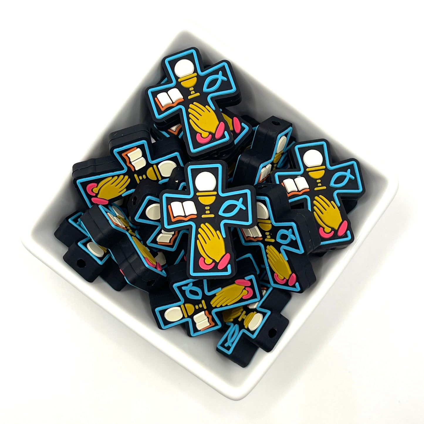 wholesale 15mm silicone beads supply