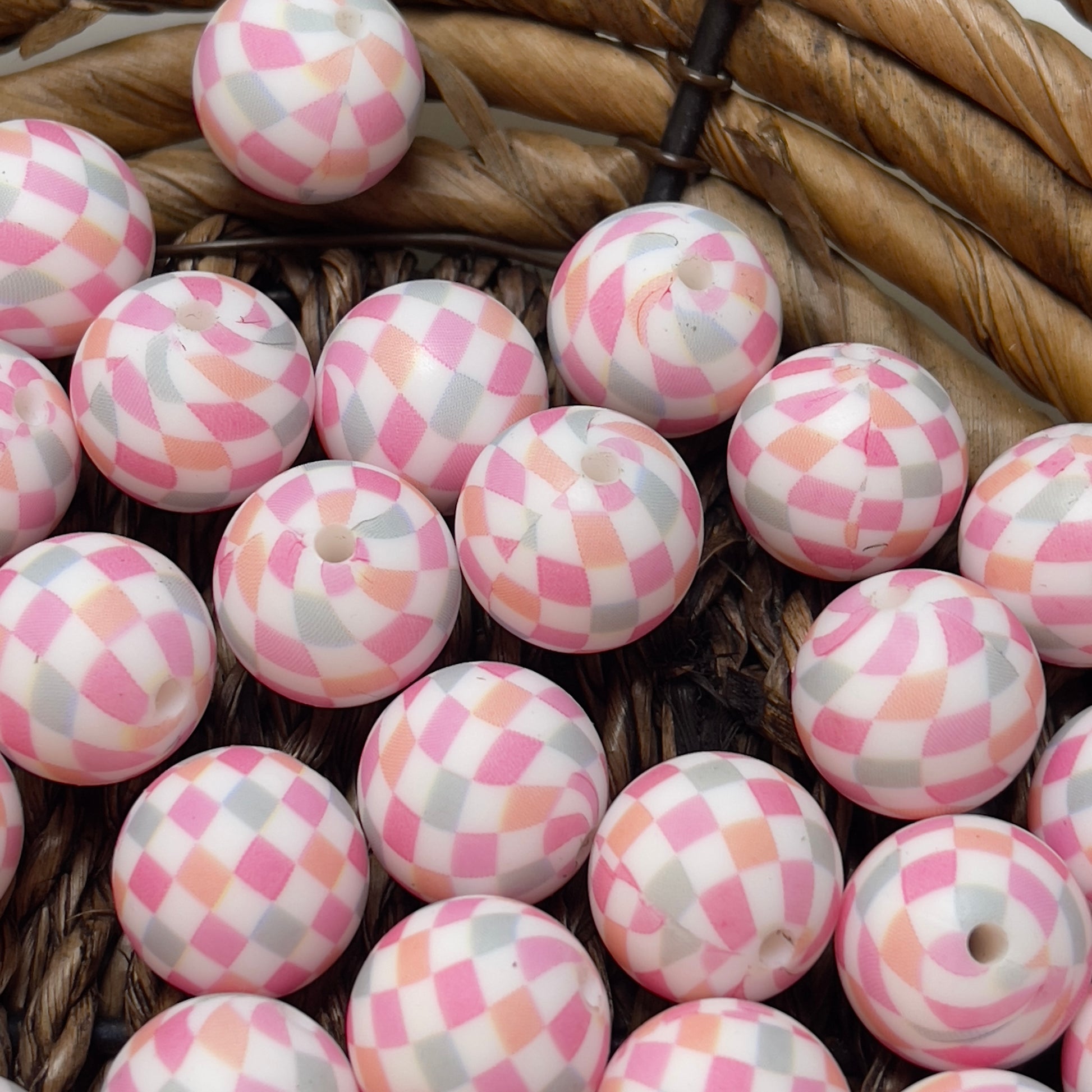 soft silicone beads 15mm for baby teething
