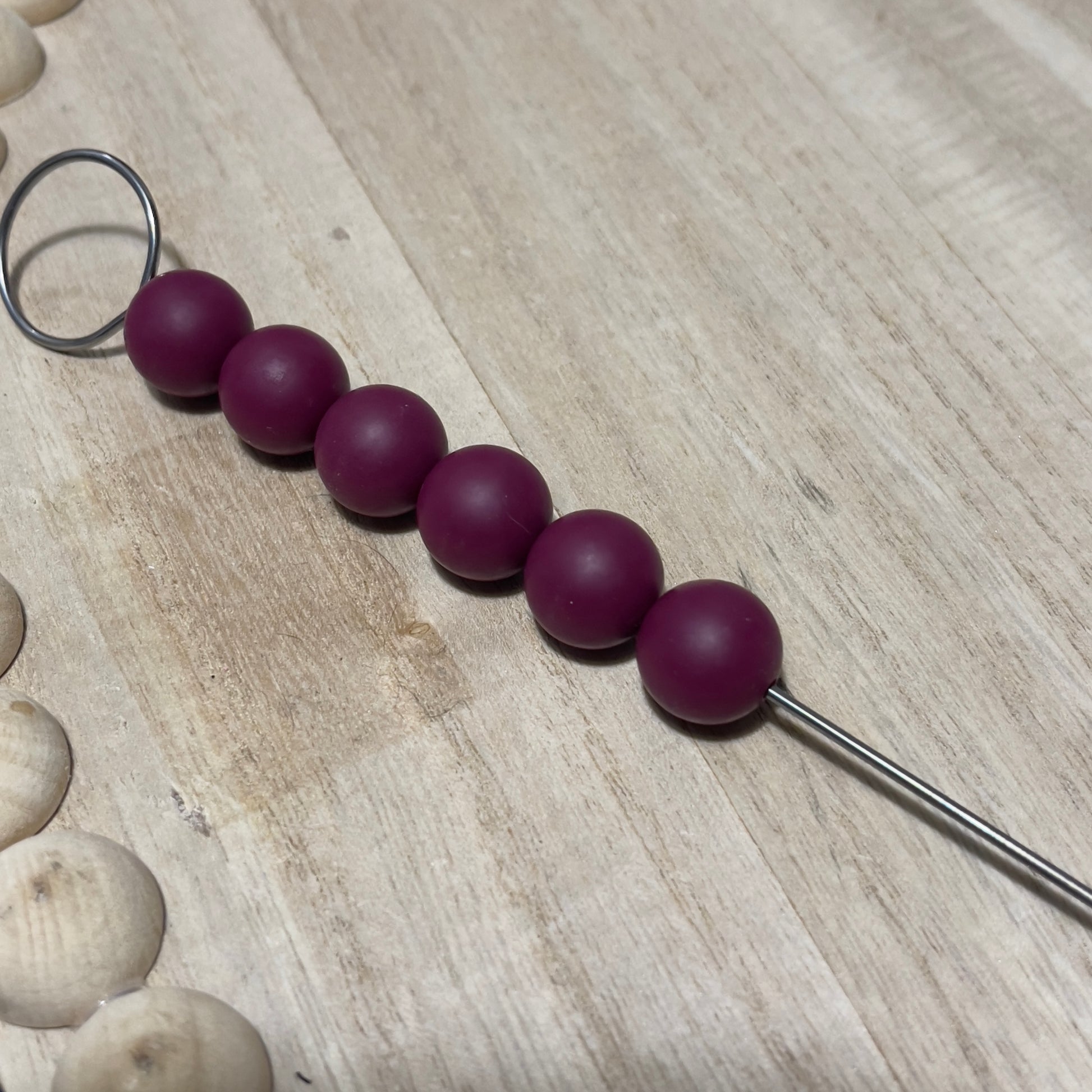 15mm silicone beads for jewelry making