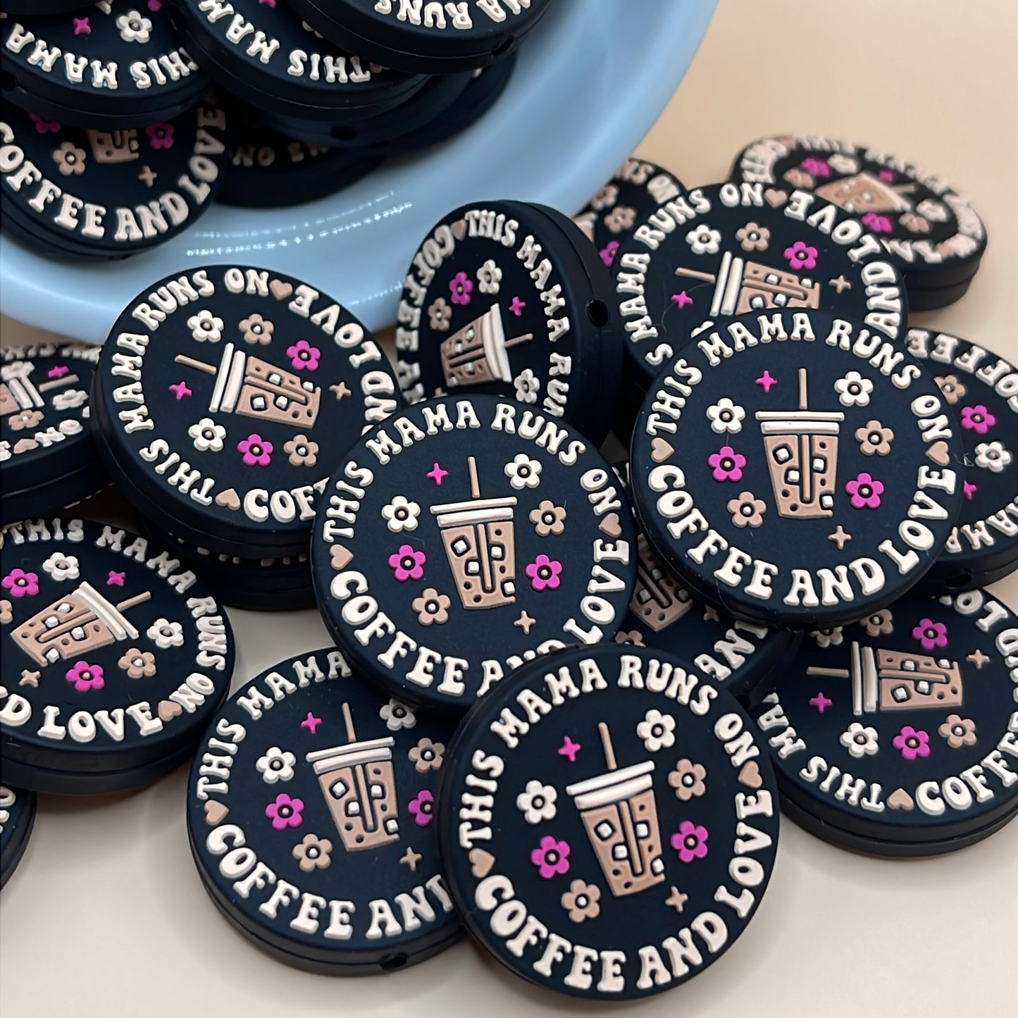 15mm silicone beads for crafts