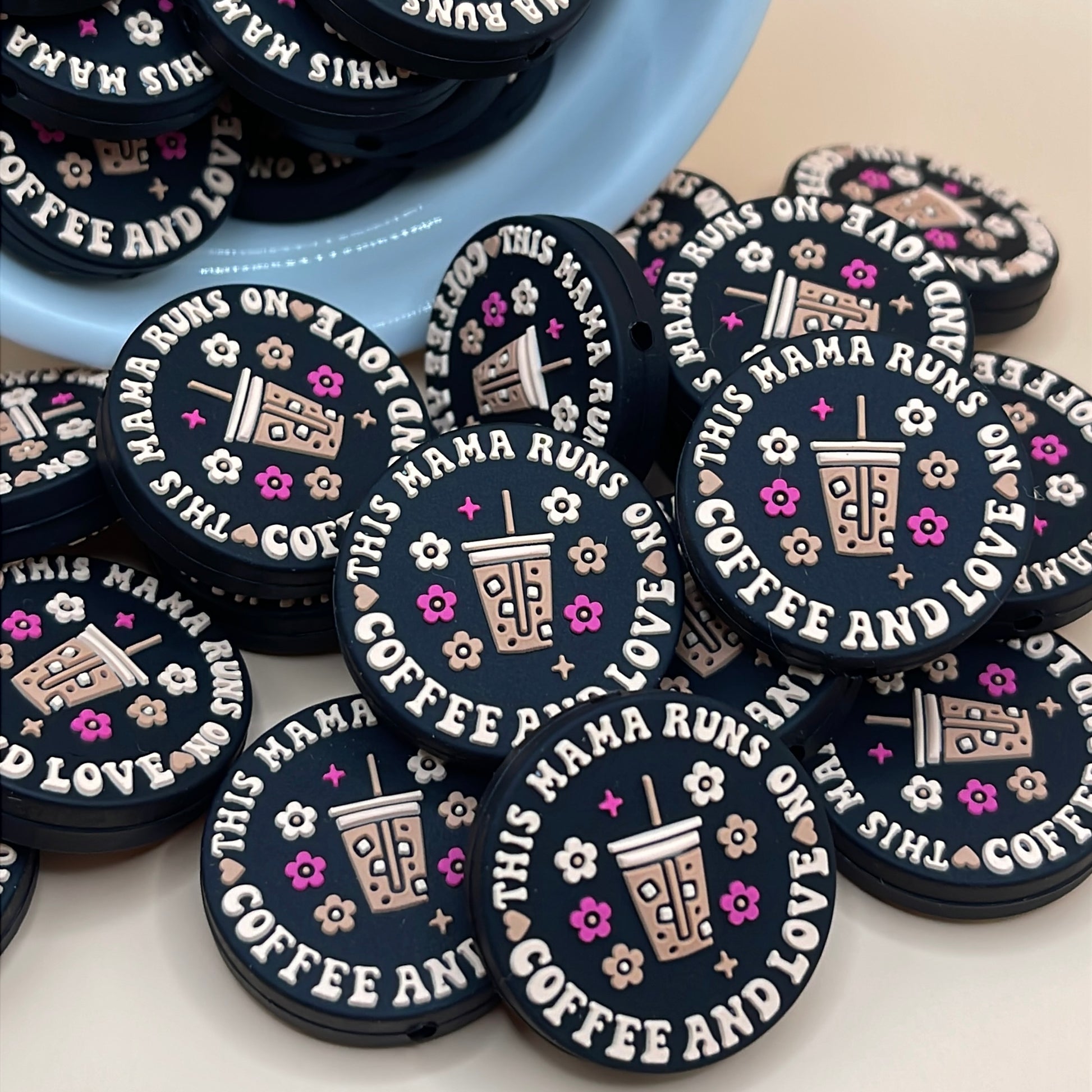 15mm silicone beads for crafts