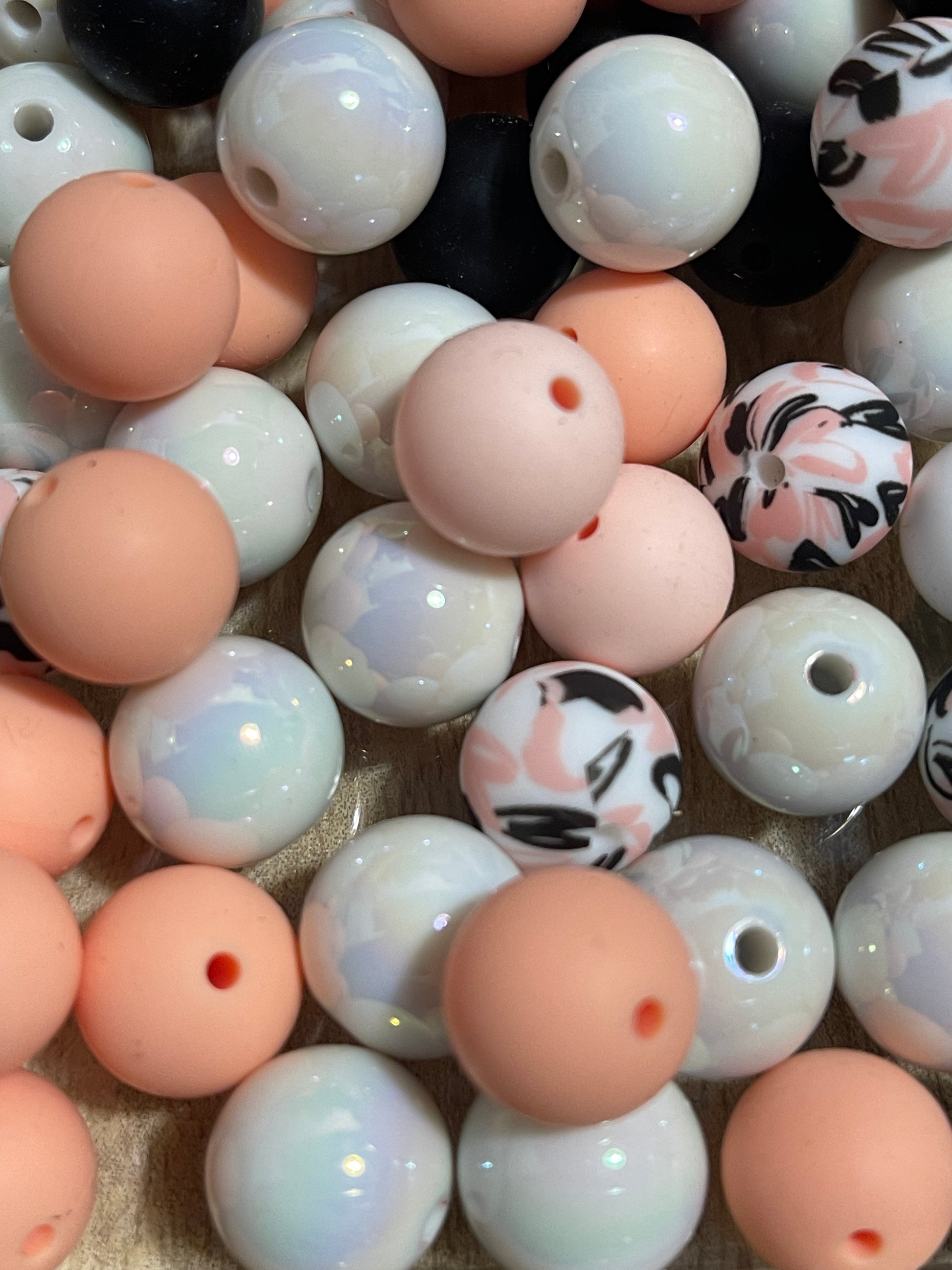 15mm silicone beads for fashion accessories