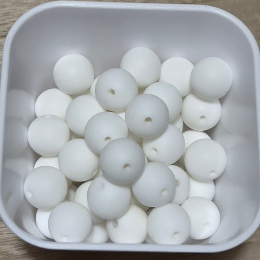 15mm silicone beads for fashion accessories