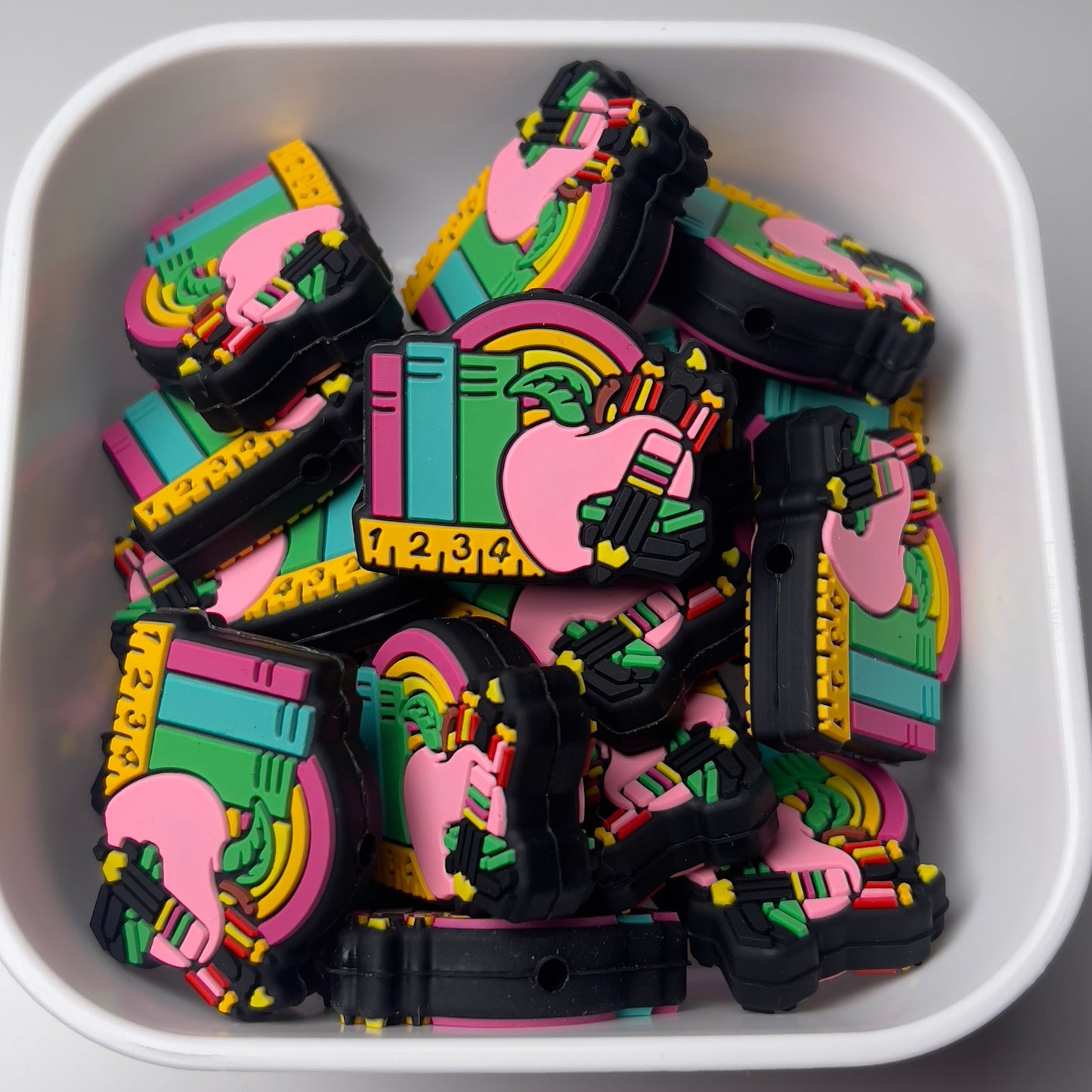 15mm silicone beads for fashion accessories