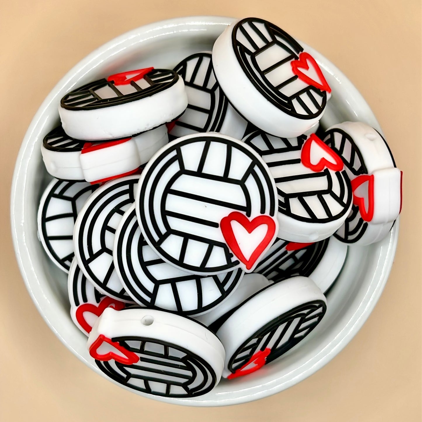 15mm silicone beads for crafts